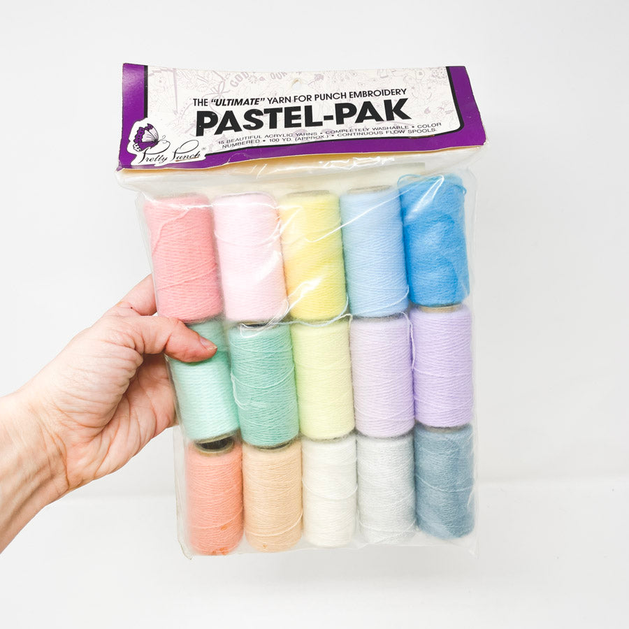 Vintage Pretty Punch Pretty-Pak Embroidery Yarn