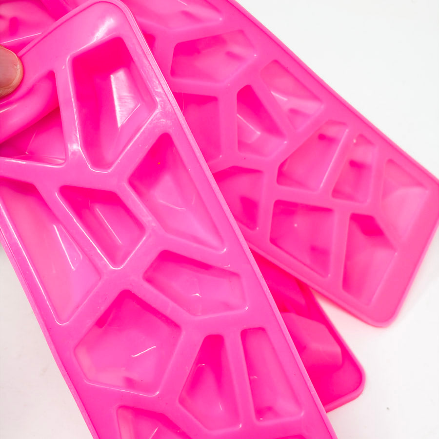 Melted Crayon Art: 2pc Rocks Silicone Molds