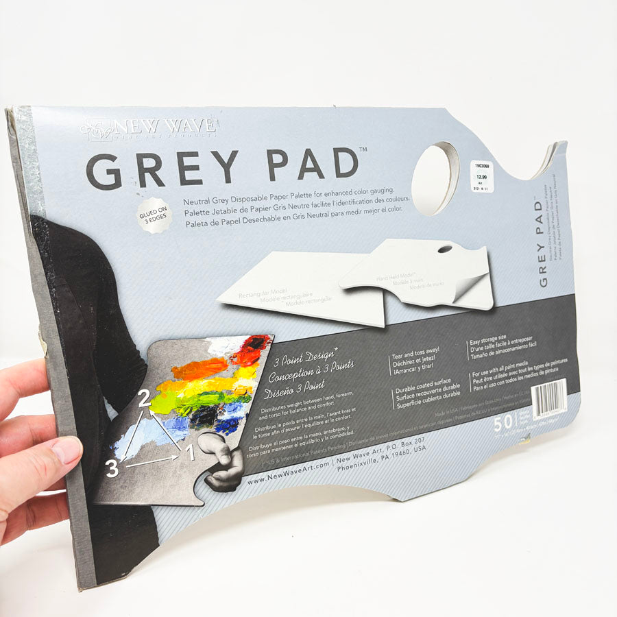 3 Point Design New Wave Grey Paper Palettes