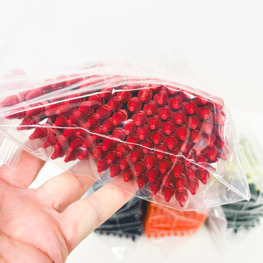 Melted Crayon Art: Bulk Crayola Crayons – Single Color