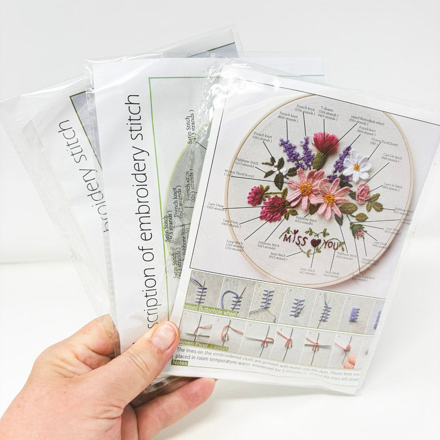 Amazon Beginner Embroidery Kits