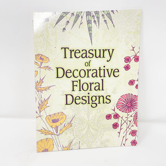 Treasury of Decorative Floral Designs Book by Dover