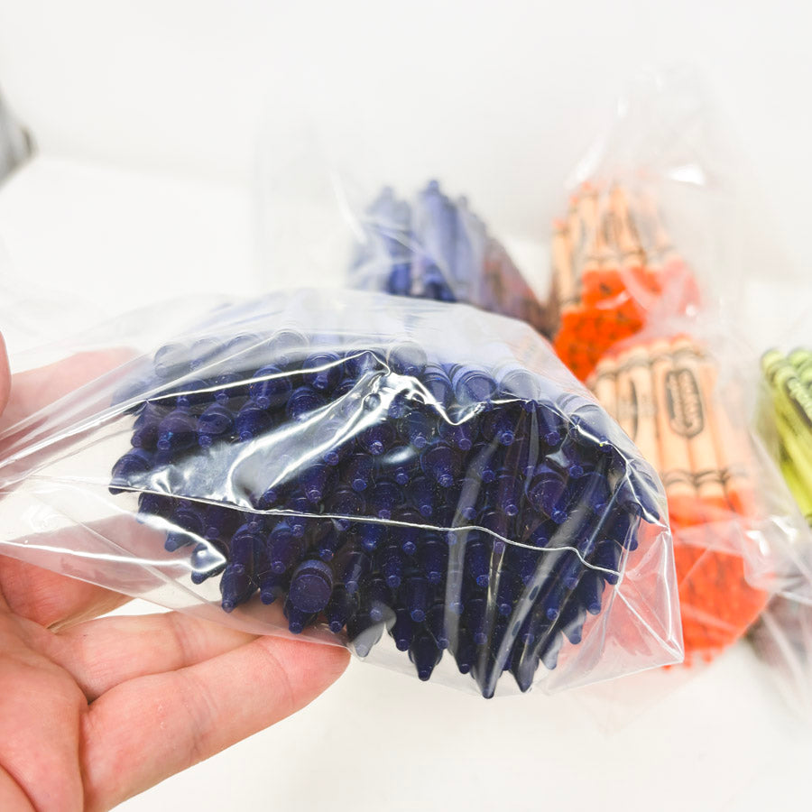 Melted Crayon Art: Bulk Crayola Crayons – Single Color