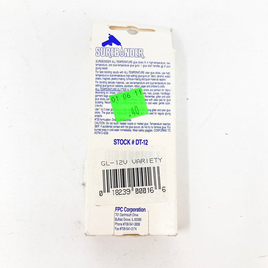 Surebonder Glitter Mini Hot Glue Sticks