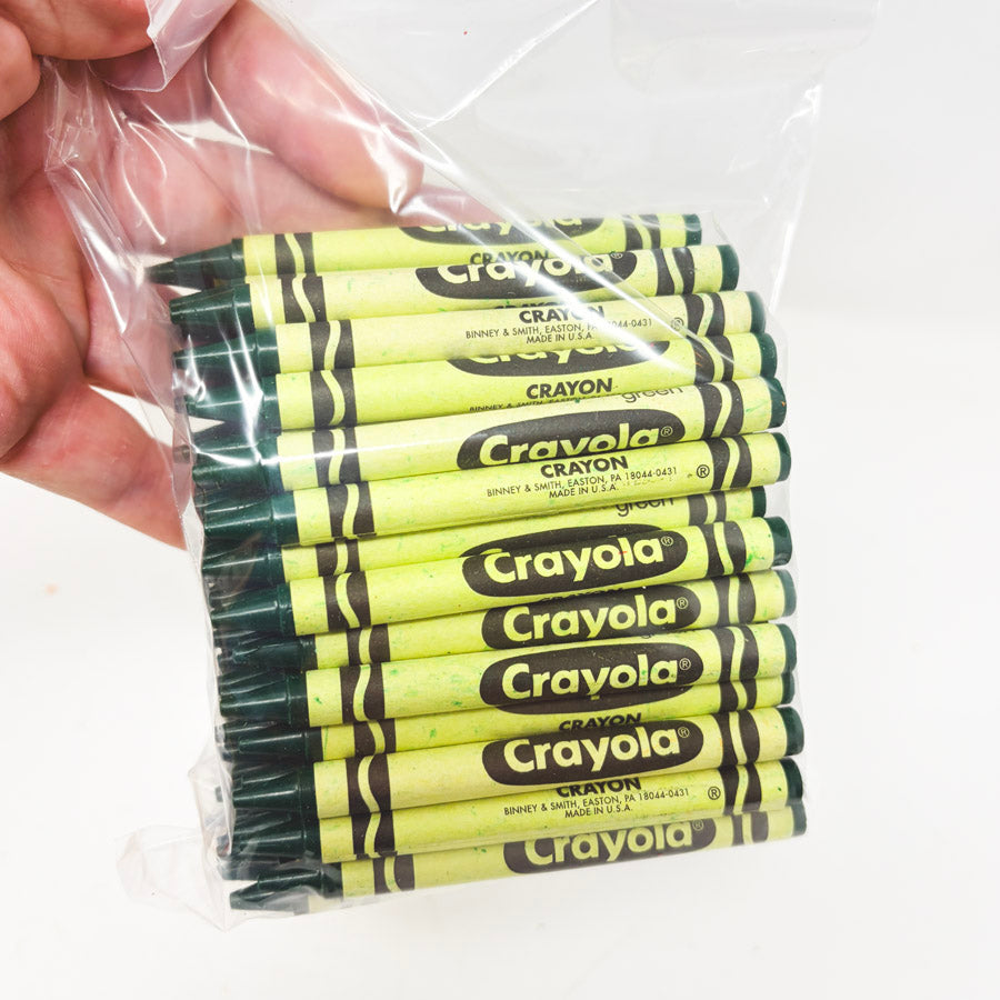 Melted Crayon Art: Bulk Crayola Crayons – Single Color