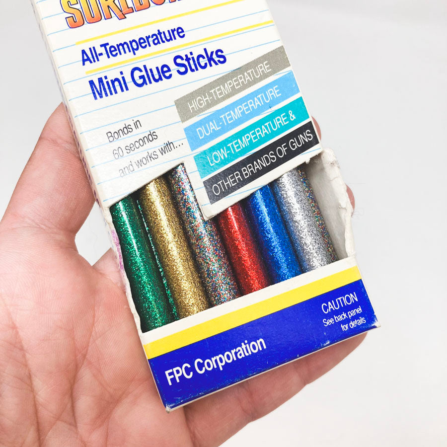 Surebonder Glitter Mini Hot Glue Sticks