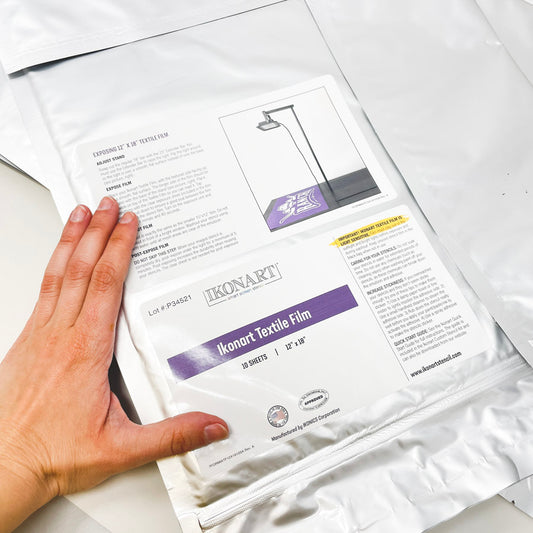 Ikonart Textile Film - 12" x 18" - 10 Sheets (1)