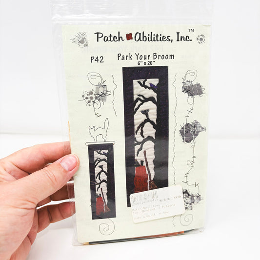 Park Your Broom P42 Quilt Pattern by Patch Abilities, Inc.
