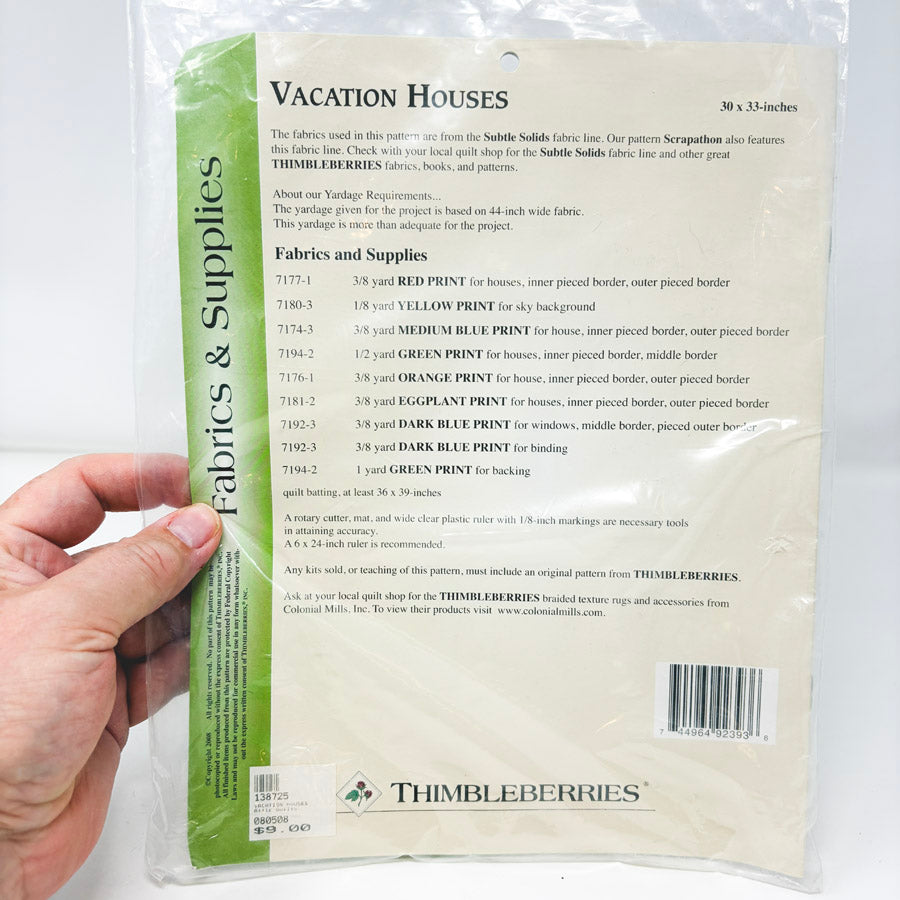 Vacation Houses Quilt Kit by Thimbleberries