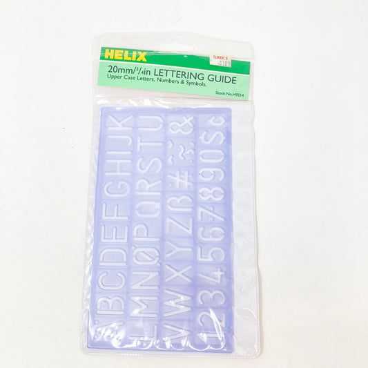 Helix 20mm Lettering Stencil