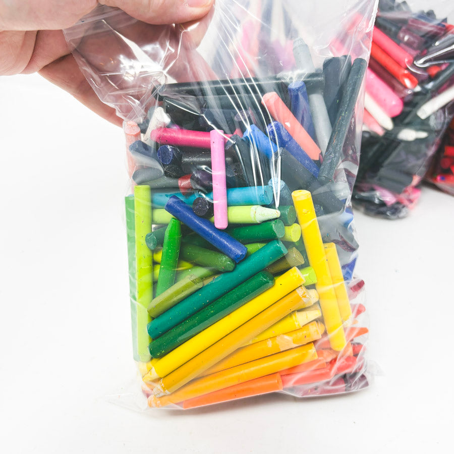 Melted Crayon Art: Bright Colors – Large Bag of Unwrapped Crayons