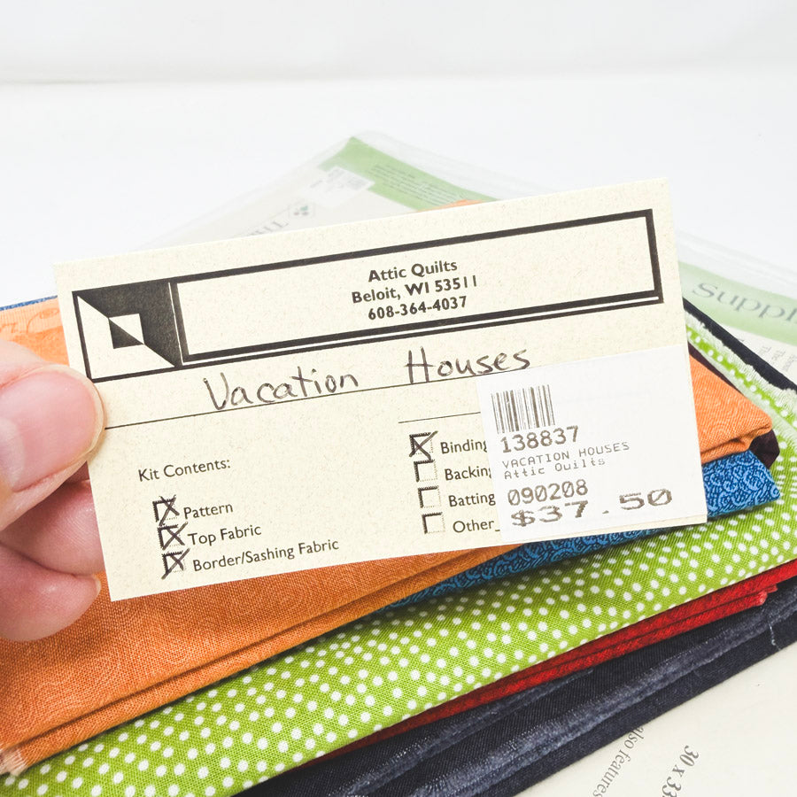 Vacation Houses Quilt Kit by Thimbleberries