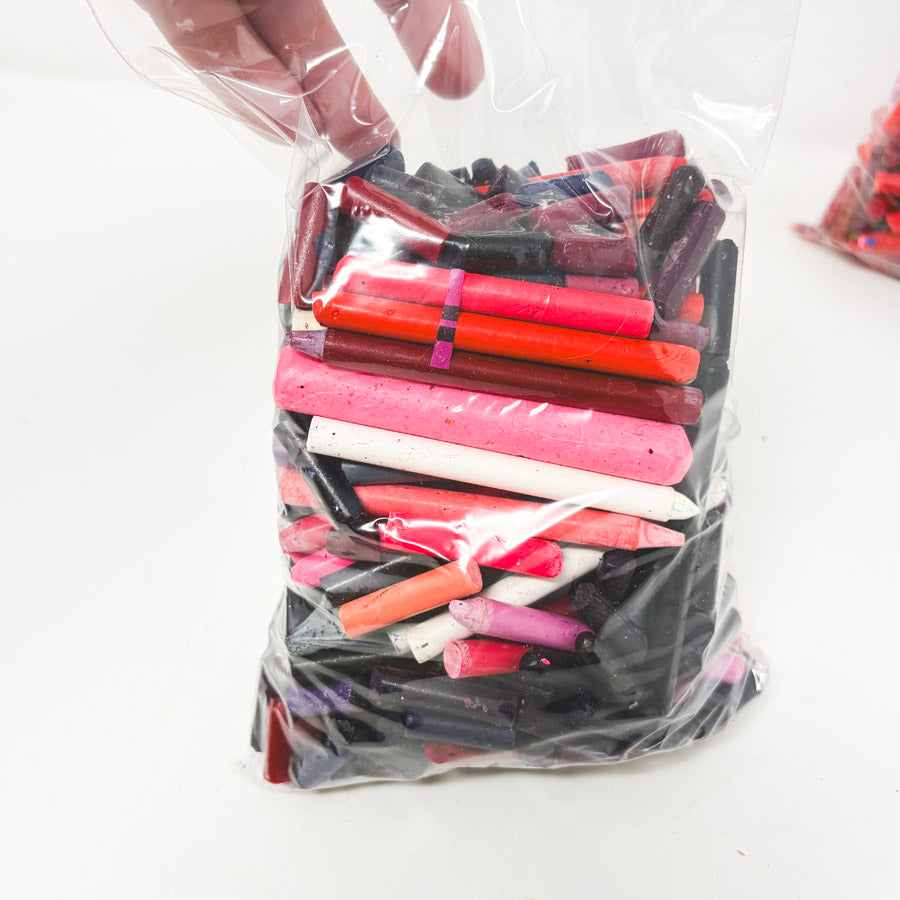 Melted Crayon Art: Bright Colors – Large Bag of Unwrapped Crayons