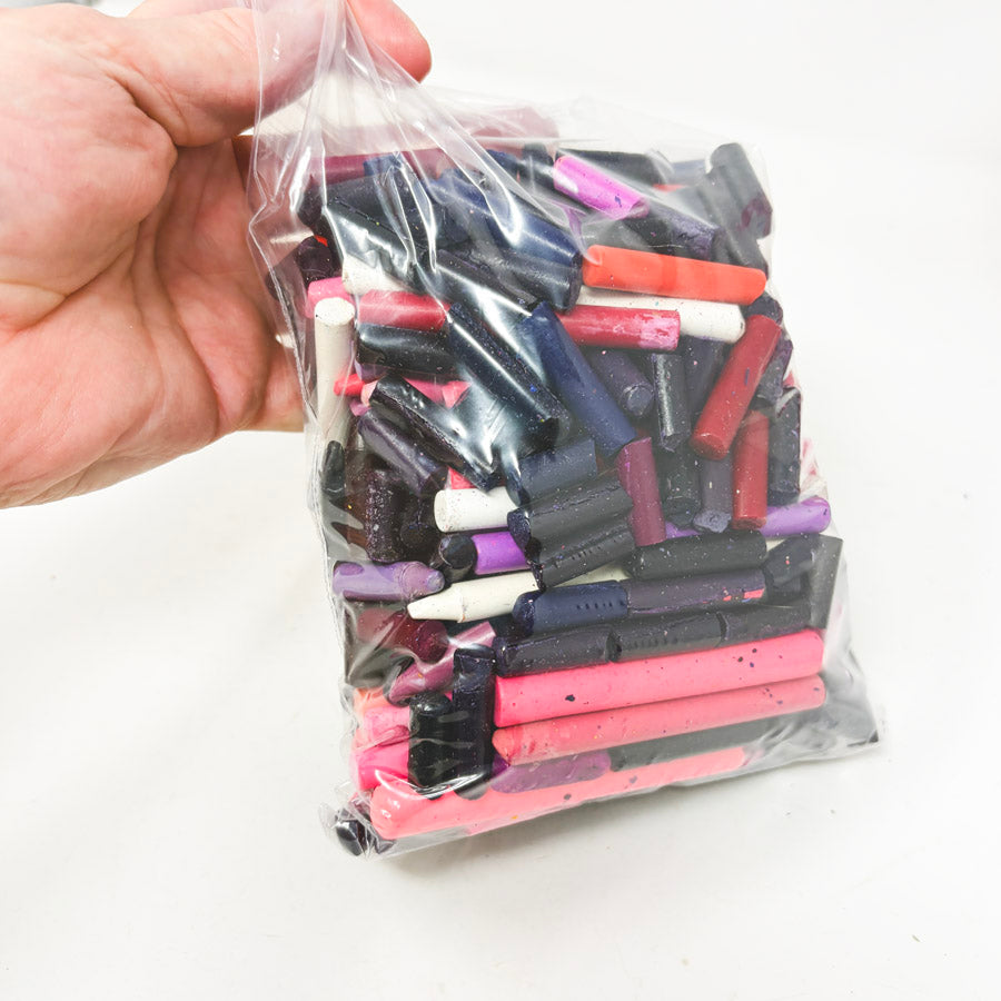 Melted Crayon Art: Bright Colors – Large Bag of Unwrapped Crayons