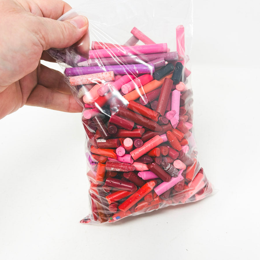 Melted Crayon Art: Bright Colors – Large Bag of Unwrapped Crayons