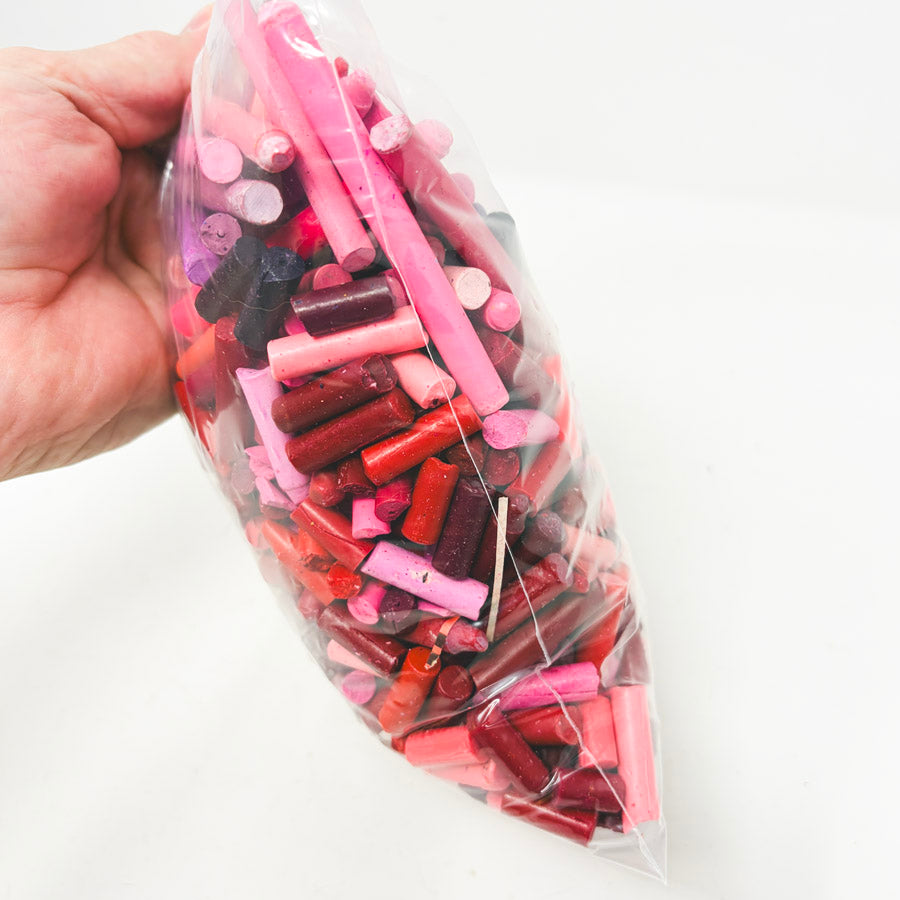 Melted Crayon Art: Bright Colors – Large Bag of Unwrapped Crayons