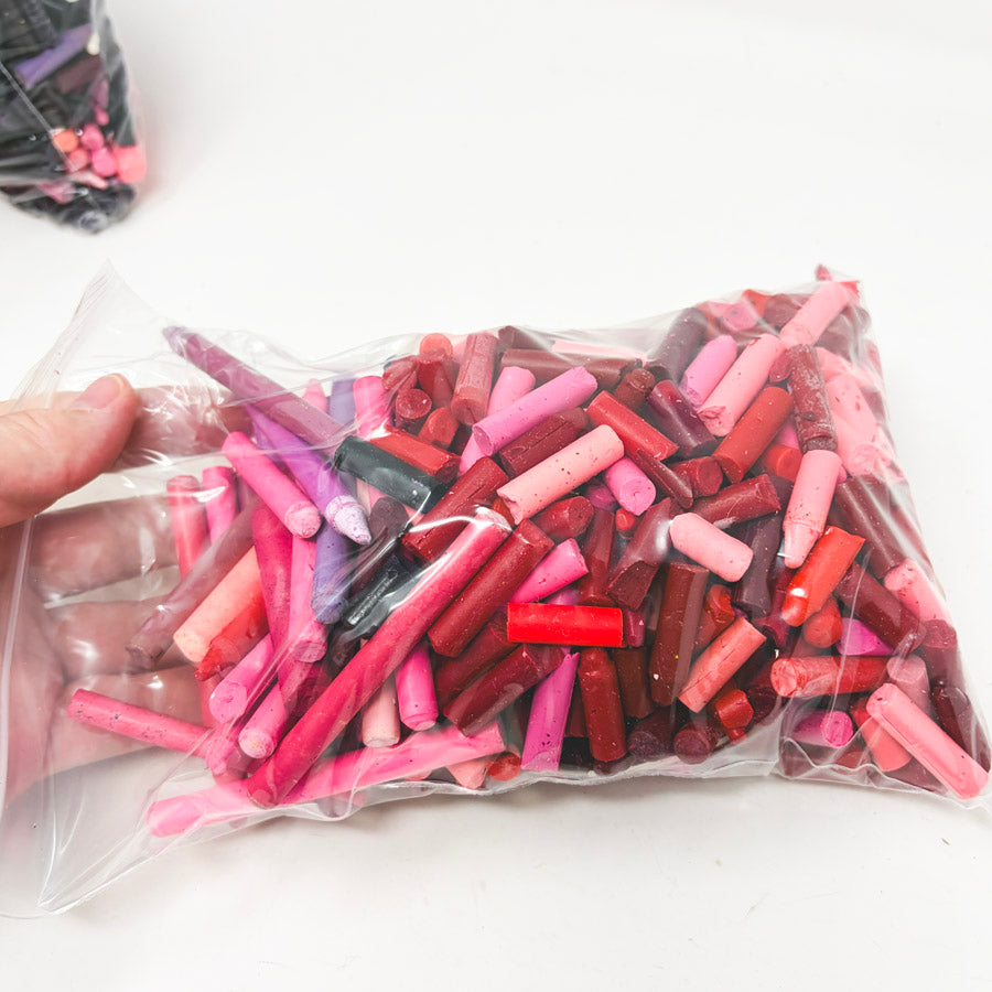 Melted Crayon Art: Bright Colors – Large Bag of Unwrapped Crayons