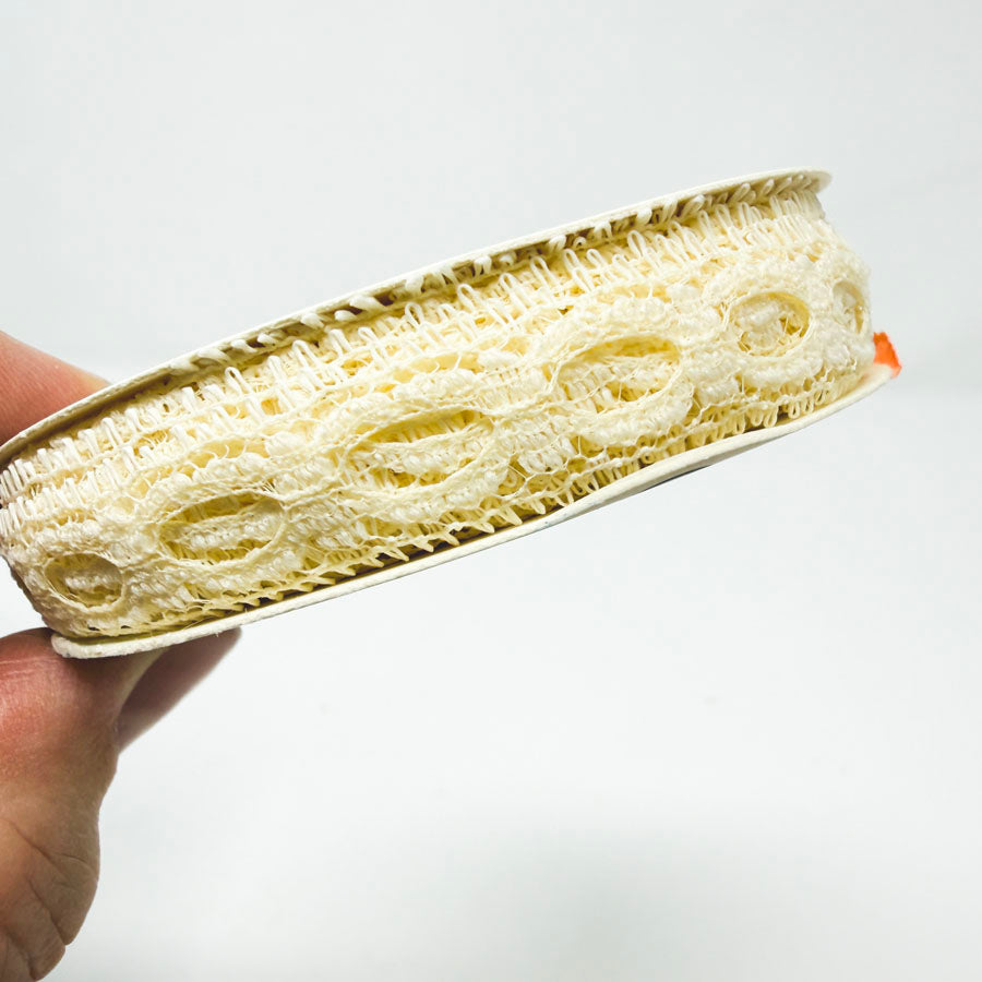 5/8" Darice Cream Lace Ribbon Spool