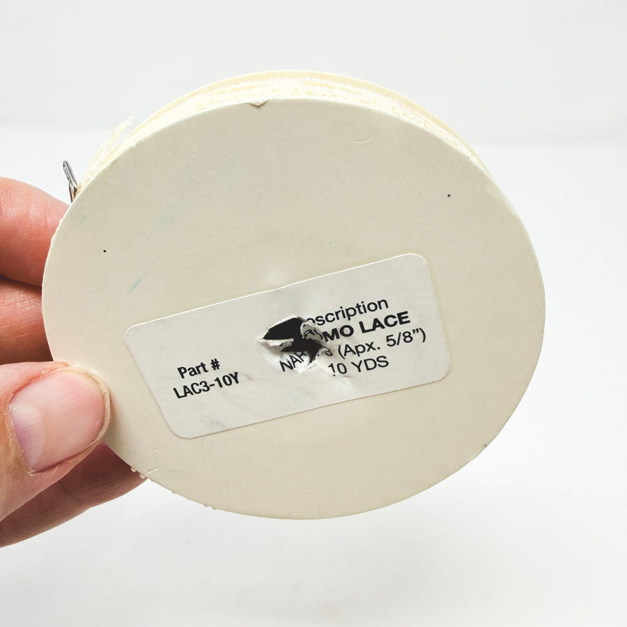 5/8" Darice Cream Lace Ribbon Spool