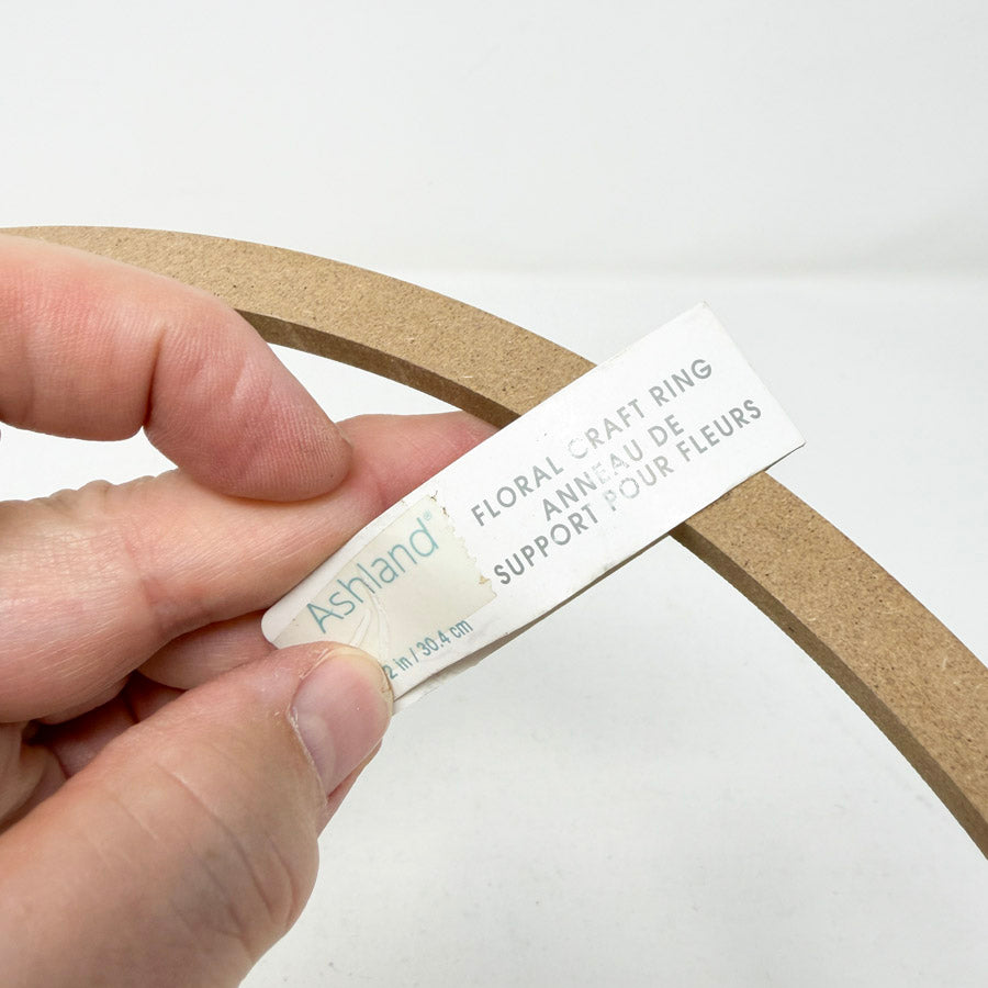 12" MDF Craft Ring