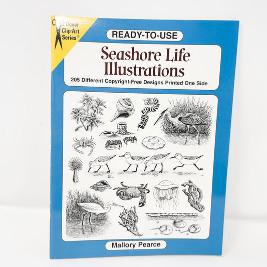 Seashore Life Illustrations Dover Clip Art Book