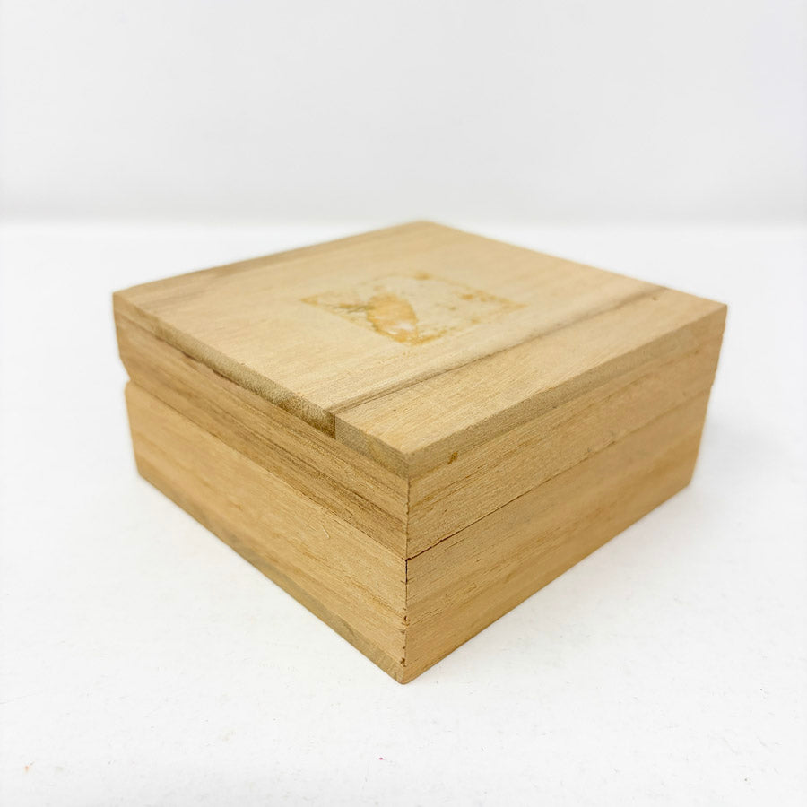 Square Wood Box