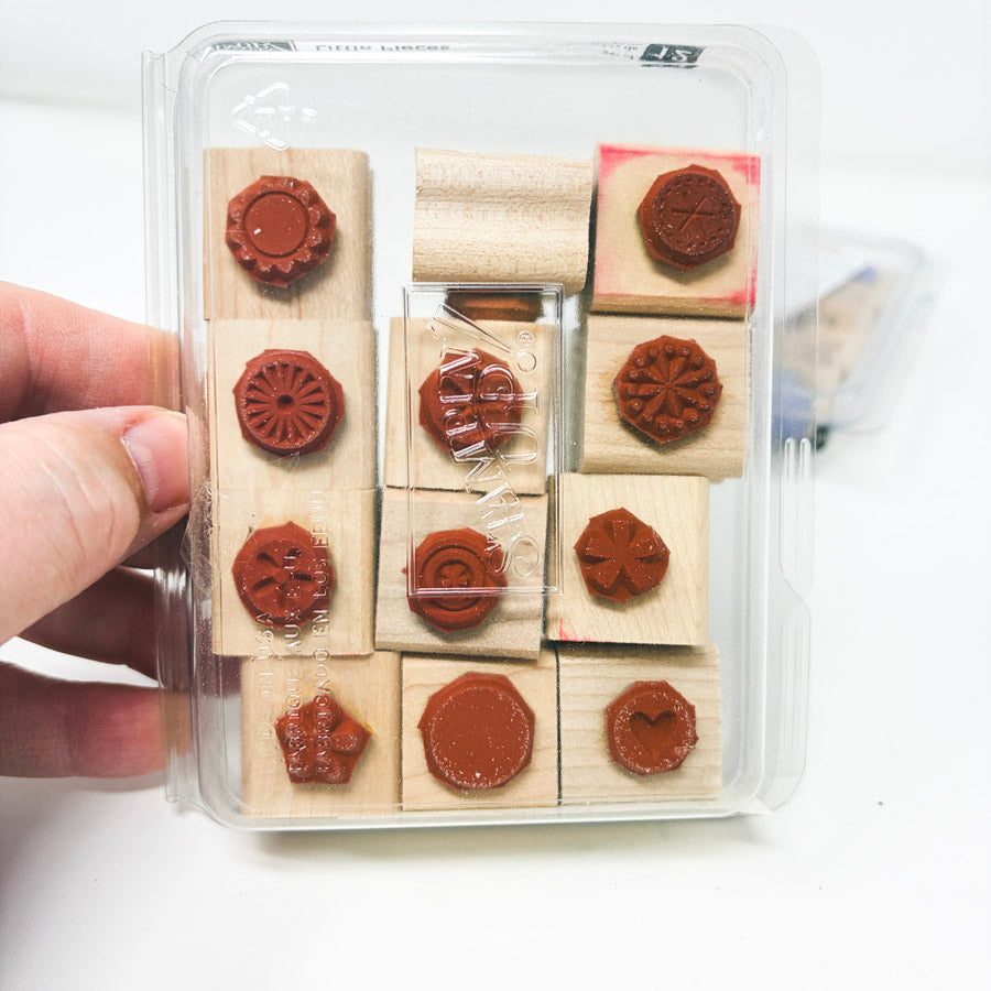 Small Wood Back Rubber Stamp Sets by Stampin' Up!