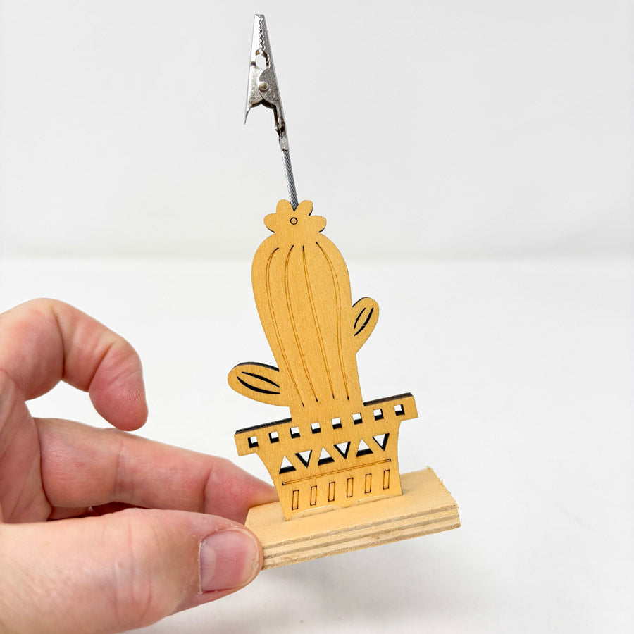 Cactus Clip Holder