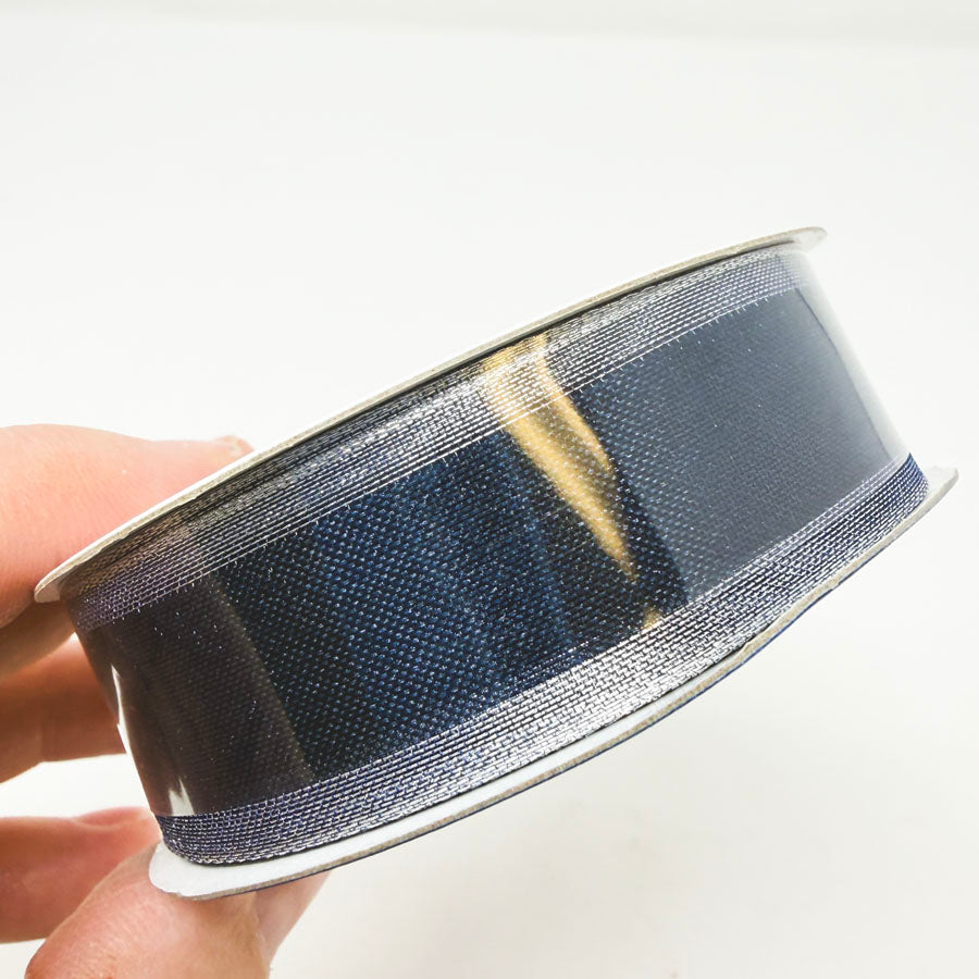 7/8" Place & Time Blue Patriotic Ribbon