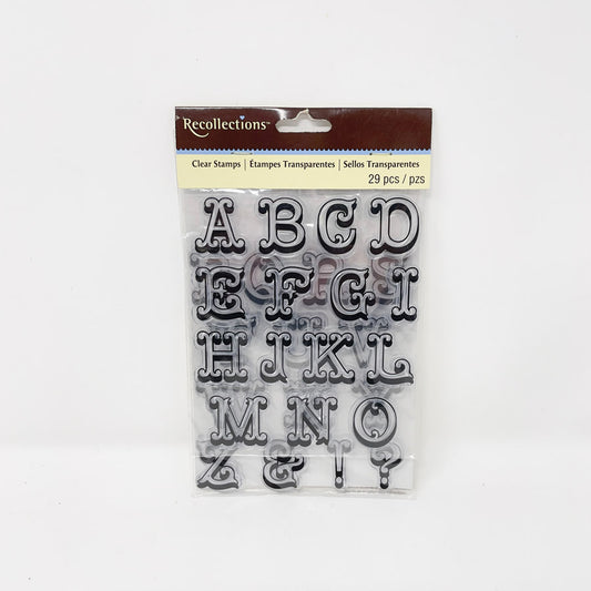 Recollections Clear Stamps - Circus Alphabet
