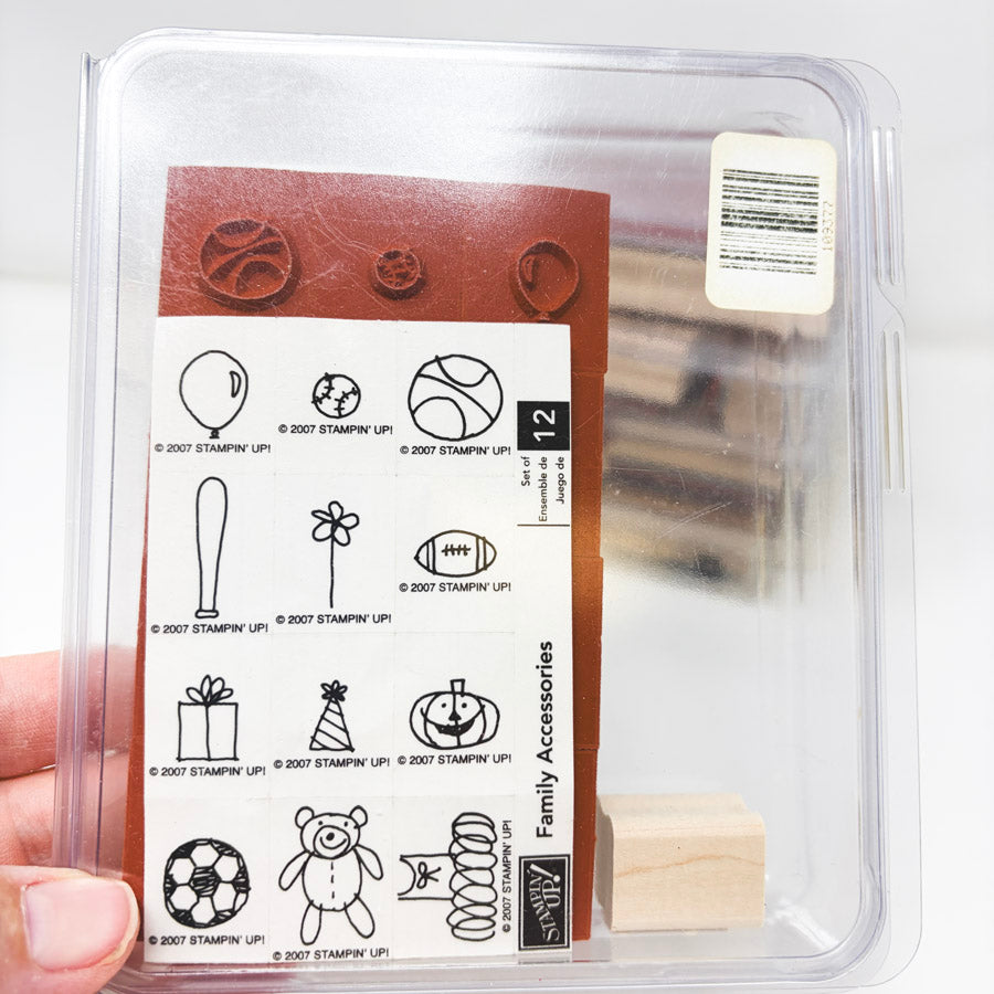 Medium Wood Back Rubber Stamp Sets by Stampin' Up!