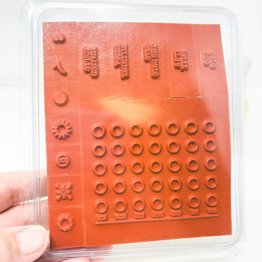 Medium Wood Back Rubber Stamp Sets by Stampin' Up!