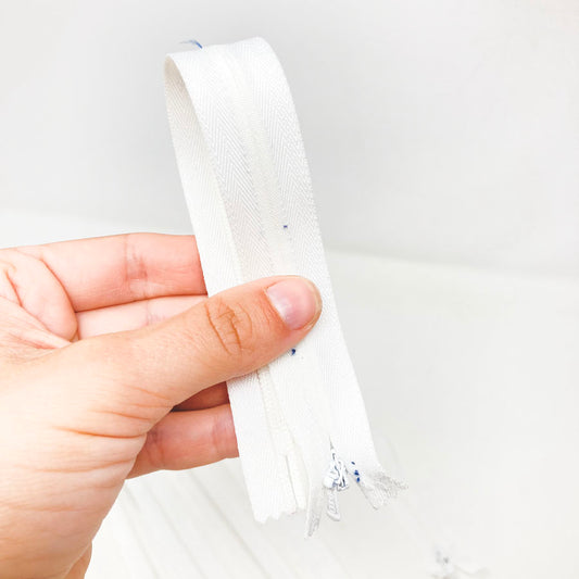 White Zipper- Variety Lengths
