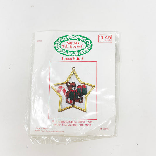 Santa's Workshop Cross Stitch Kit