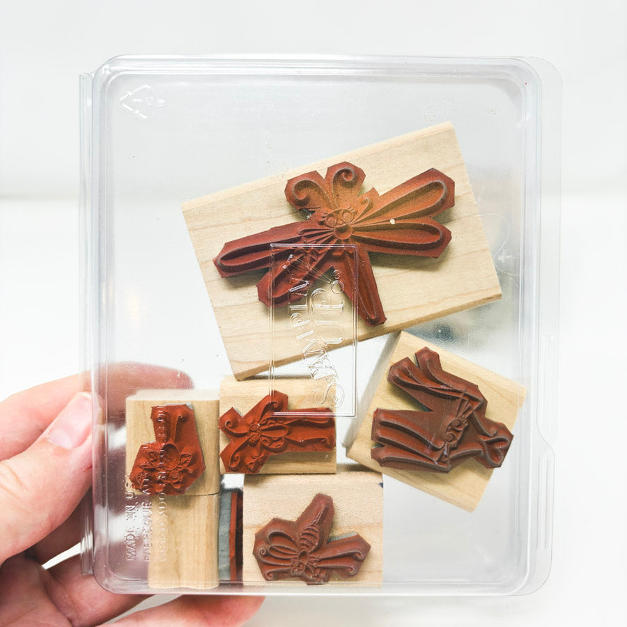 Medium Wood Back Rubber Stamp Sets by Stampin' Up!