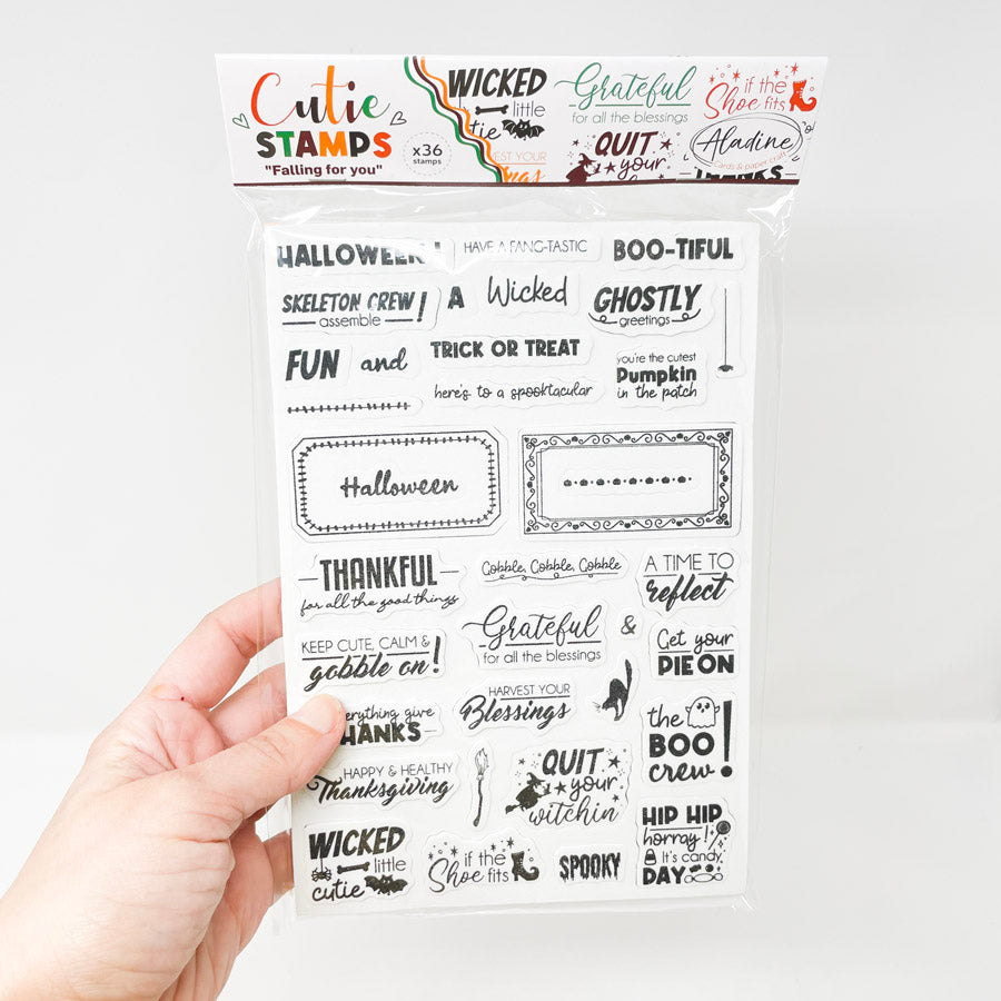 Aladine Cutie Stamps - Fall Themes