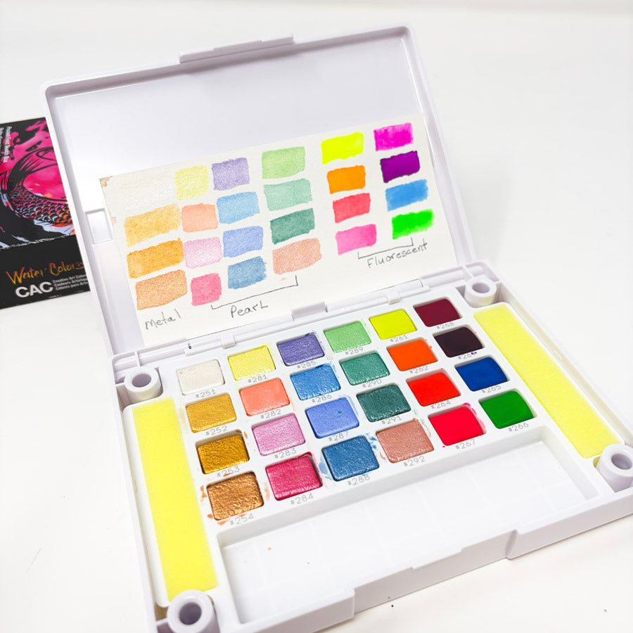 Sakura Koi Water Colors Pocket Field Sketch Box - CAC Colors