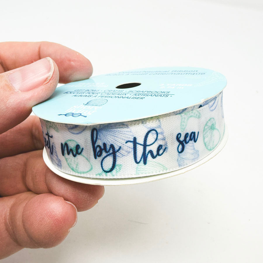 5/8" Shore Living Ribbon