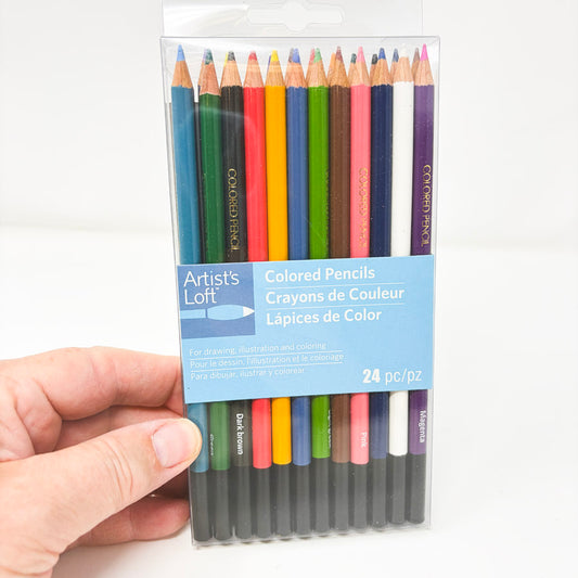 24 pc Artist's Loft Colored Pencils