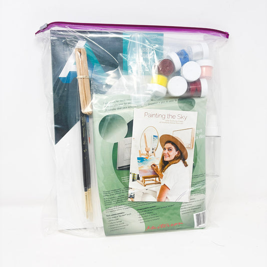Painting the Sky – How To Acrylic Paint Kit