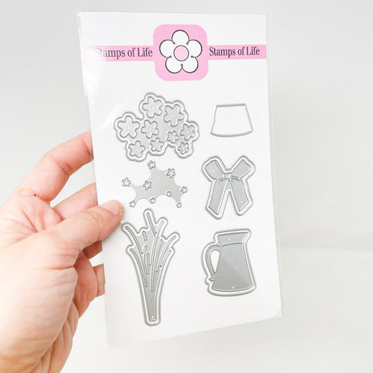 Stamps of Life Thoughtful Flowers Series