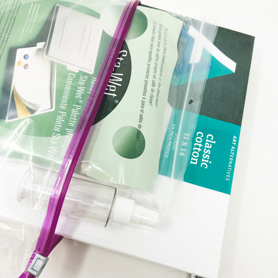 Painting the Sky – How To Acrylic Paint Kit
