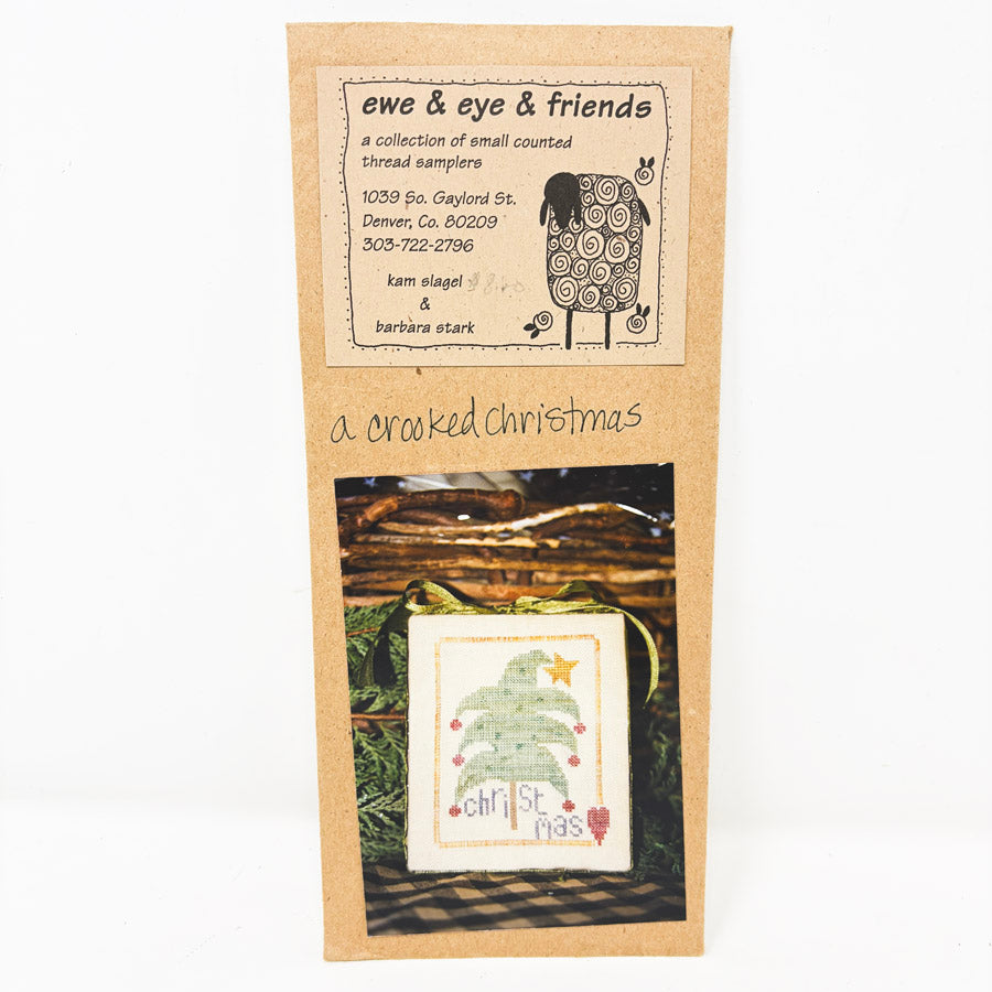 A Crooked Christmas - Ewe & Eye & Friends Cross Stitch Pattern