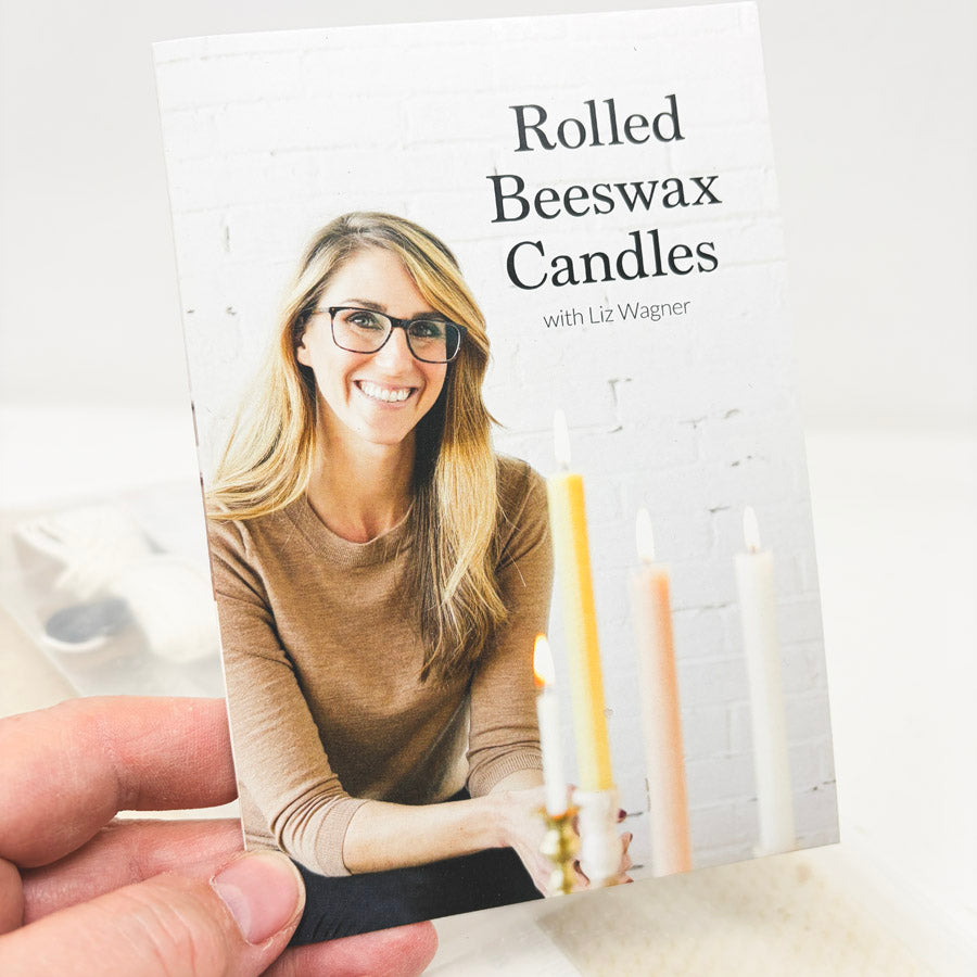 Rolled Beeswax Candles Kit with Liz Wagner