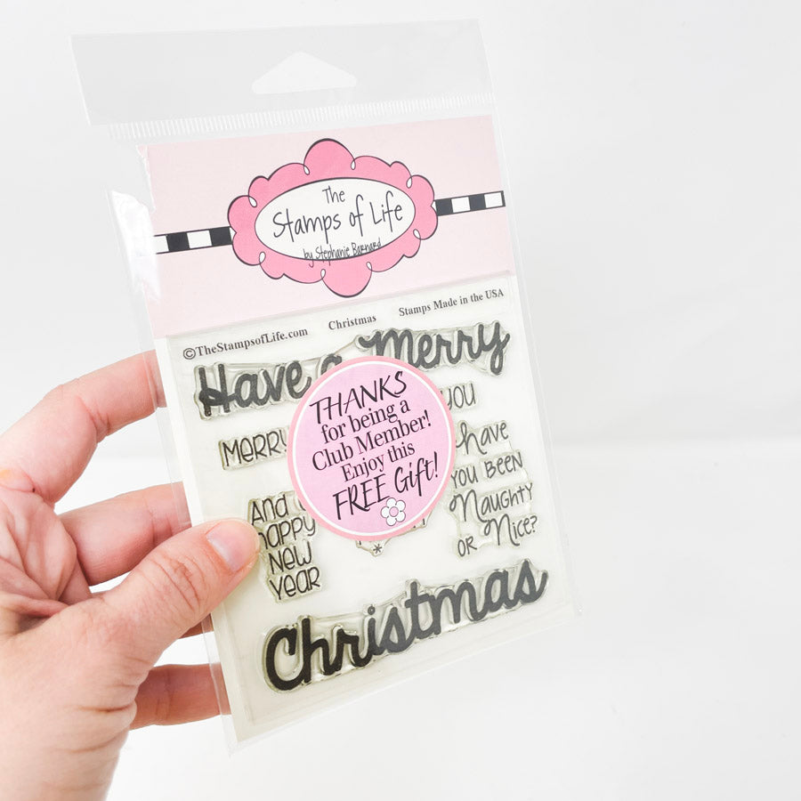 Stamps of Life Holiday Clear Stamps