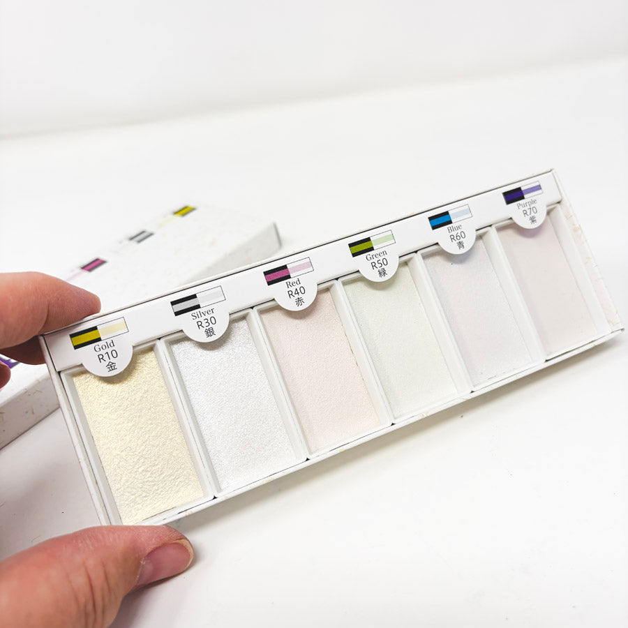 Boku-Undo Gansai Aurora 6-Color Set