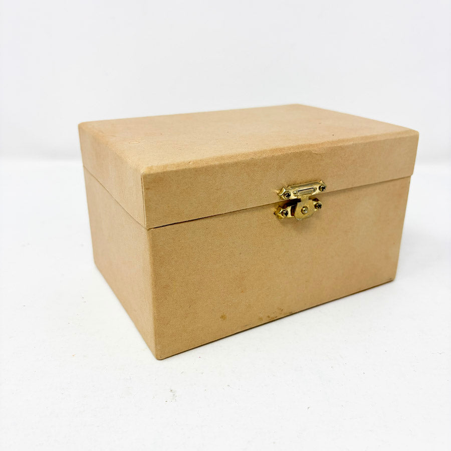 Paper Board Unfinished Jewelry Box