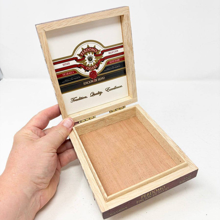 Perdomo Edicion de Silvio Wooden Cigar Box