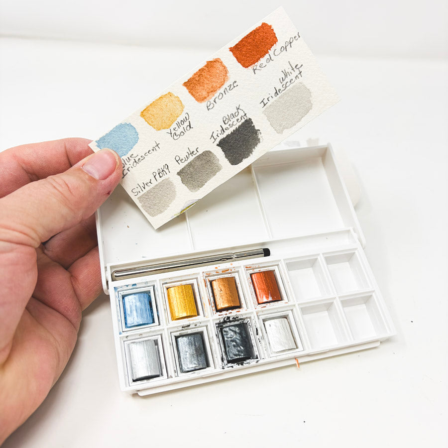 Winsor & Newton Cotman Metallic Pocket Set