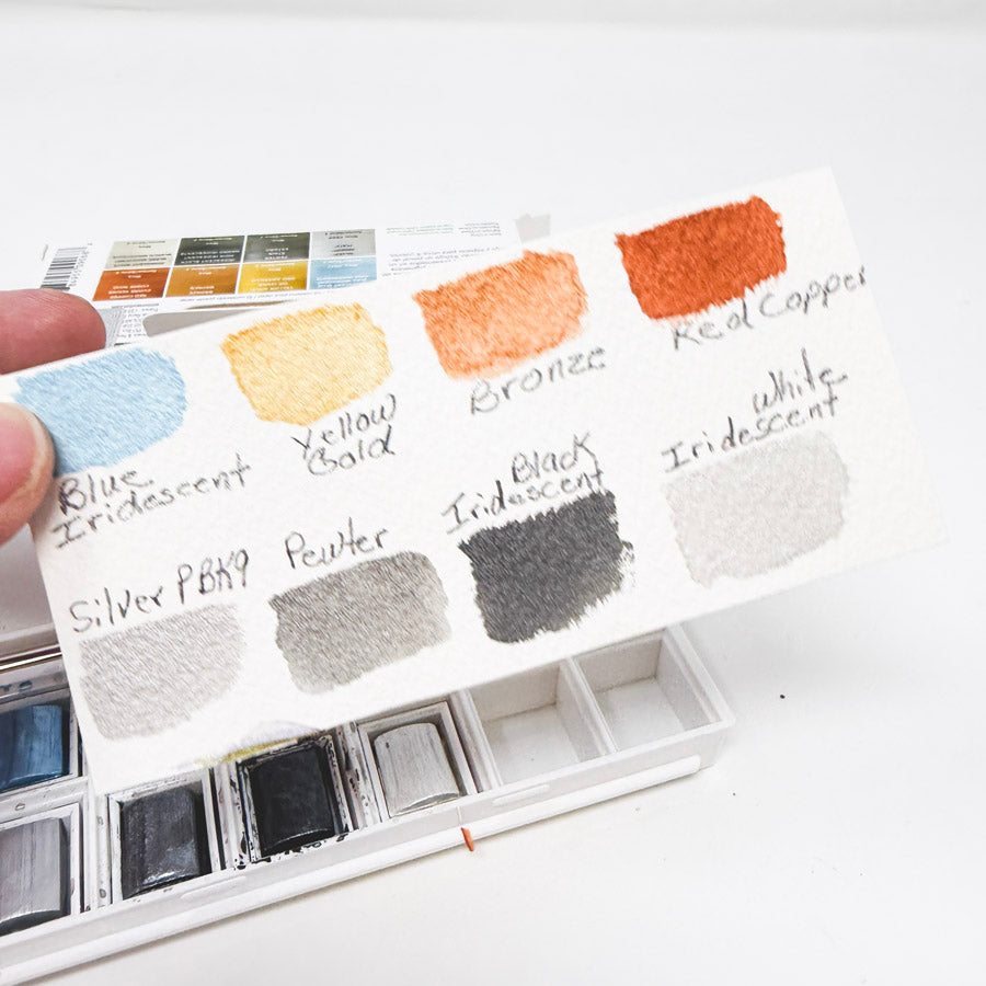 Winsor & Newton Cotman Metallic Pocket Set